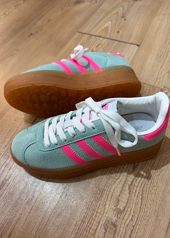 Adidas Gazelle İndoor Kadın Ayakkabı - Görsel 3