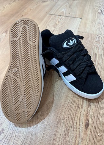 Adidas Campus Siyah Unisex Üst Kalite - Görsel 3
