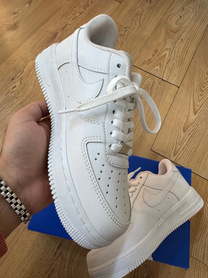 Nike Air Force Beyaz Üst Kalite - Görsel 4