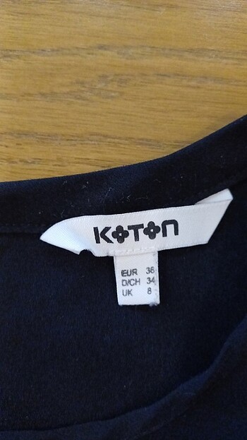 Koton Koton siyah bluz