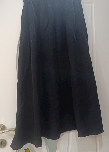 Piliseli Midi Beyaz Kadın Etek - Görsel 4