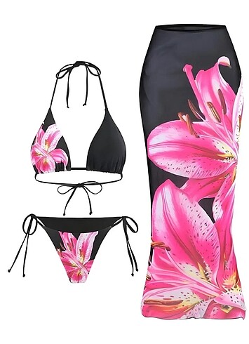 3lü Bikini Takımı