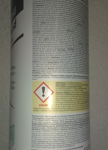 Hassas eller için bulaşık deterjanı  - Görsel 3