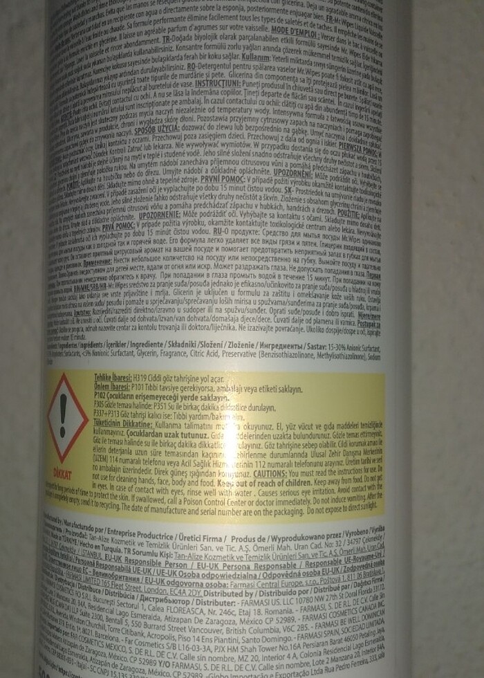 Hassas eller için bulaşık deterjanı  - Görsel 4