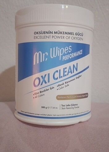 Farmasi Oxi clean toz leke çıkarıcı