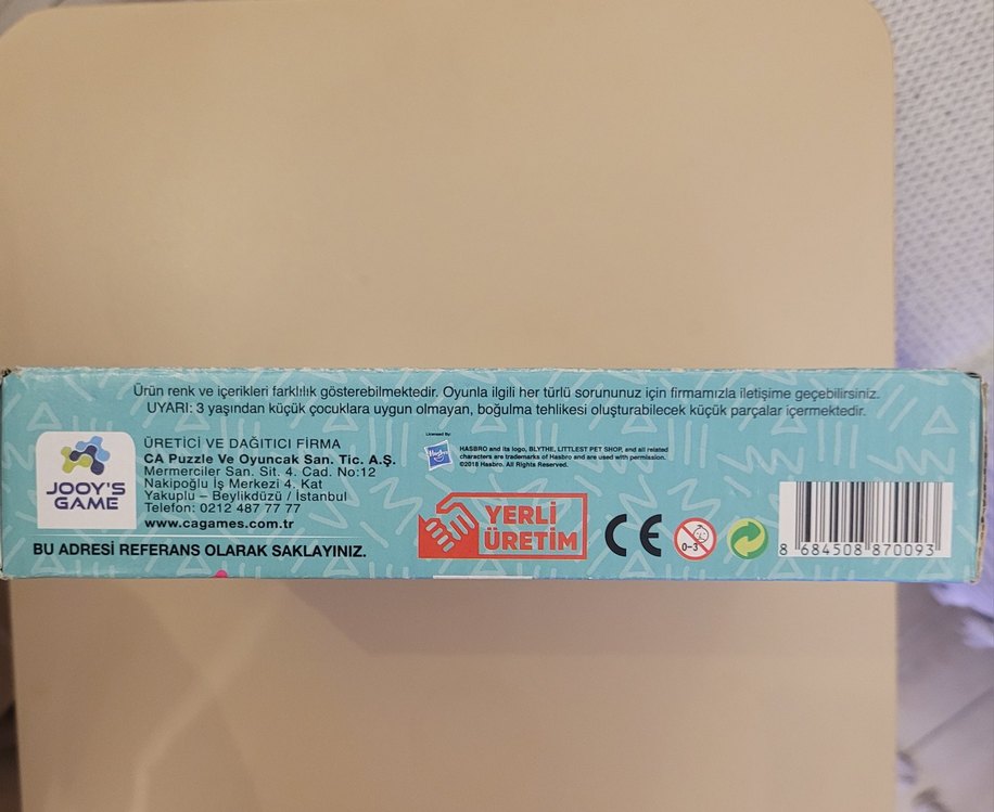 60 Parça Littlest Pet Shop Mor Pastel Puzzle - Görsel 3