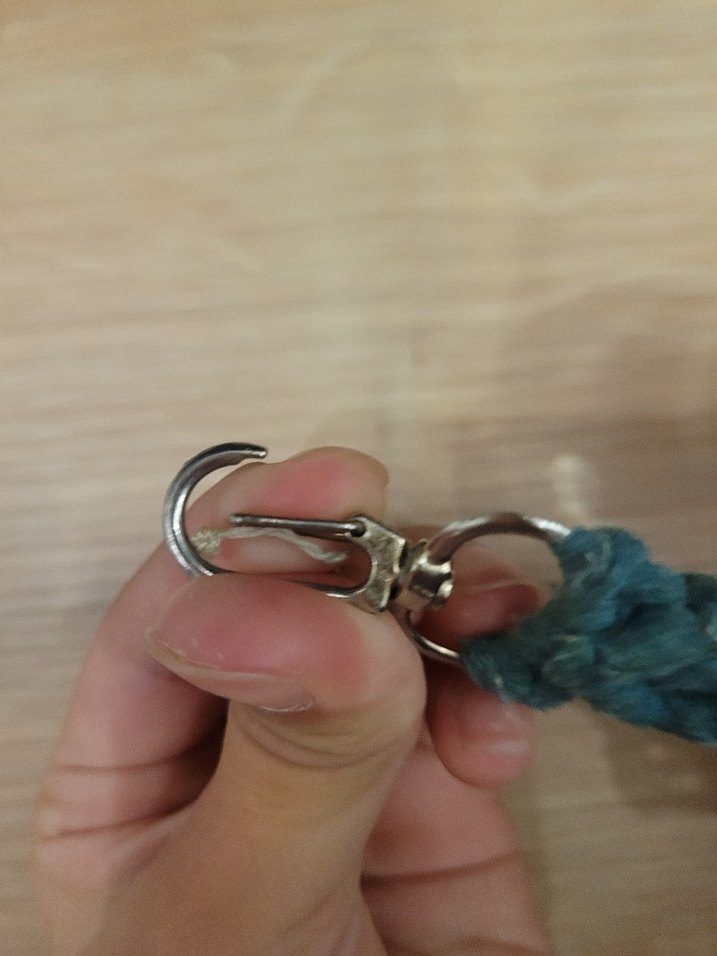 Boncuklu Bej Bohem Anahtarlık - Görsel 5