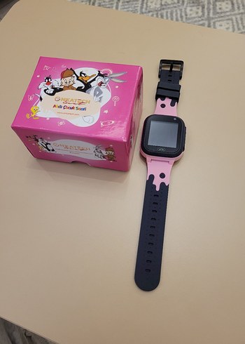 Koyu Pembe Çocuk Akıllı Saat sıfır ürün - Görsel 2