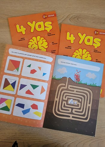 4 Yaş Etkinlik Kitabı Seti - Görsel 2