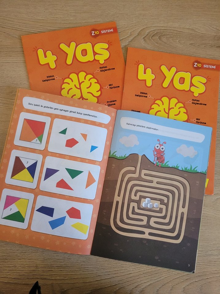 4 Yaş Etkinlik Kitabı Seti - Görsel 2