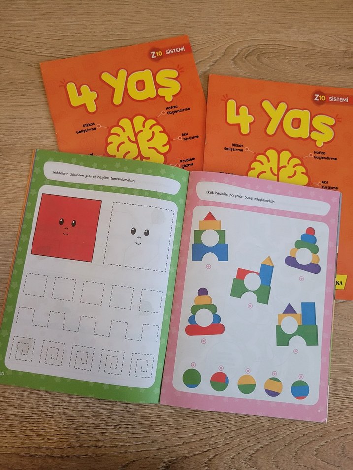 4 Yaş Etkinlik Kitabı Seti - Görsel 3