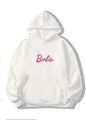 Unisex Barbie Baskılı Oversize Sweatshirt