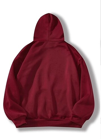 Diğer Unisex Kapşonlu Oversize Sweatshirt