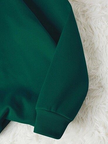 xxl Beden Kadın Düz Oversize Sweatshirt