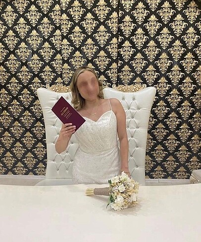 m Beden Nikah elbisesi