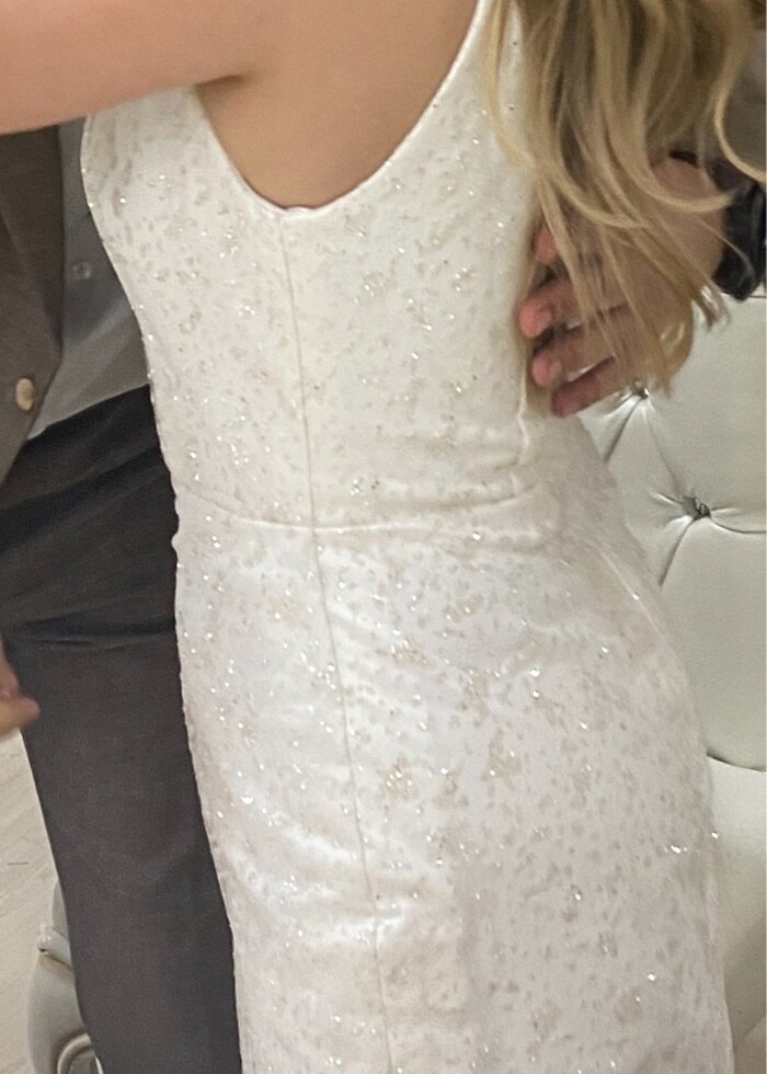 Balık gelinlik tarzı nikah elbisesi - Görsel 3