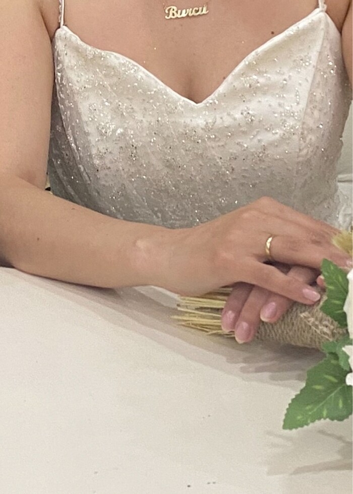 Balık gelinlik tarzı nikah elbisesi - Görsel 5