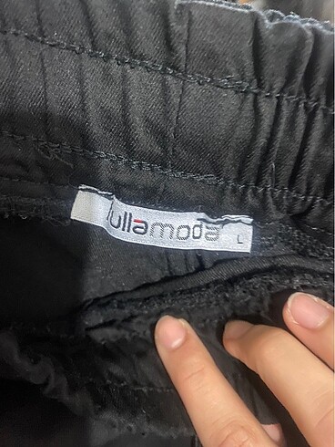 l Beden Düğmeli pantolon