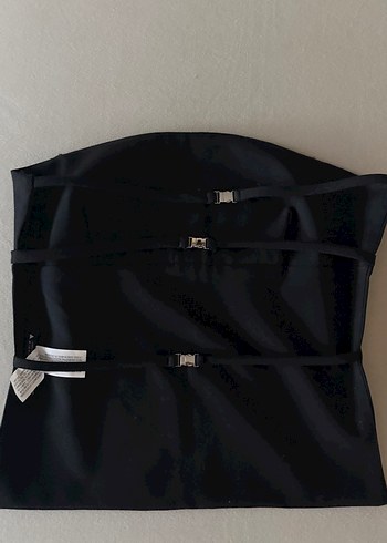 Siyah Askısız Kemerli Kadın Bustiyer Zara - Görsel 2