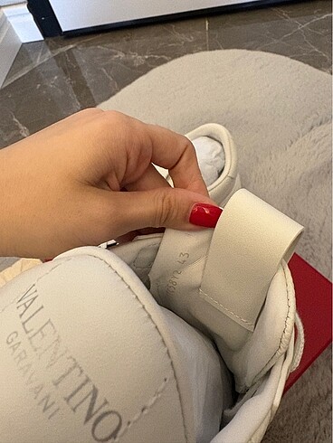 43 Beden beyaz Renk Valentino Erkek Ayakkabı