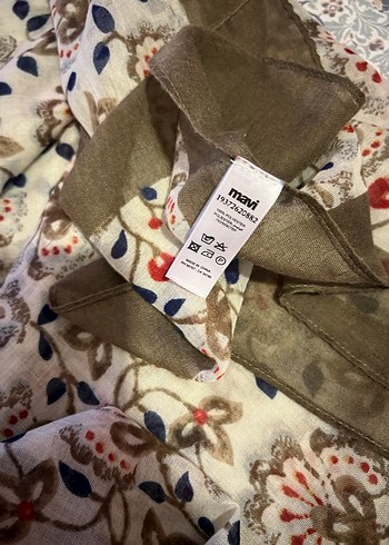 Bohem Çok Renkli Kadın Şal - Görsel 2