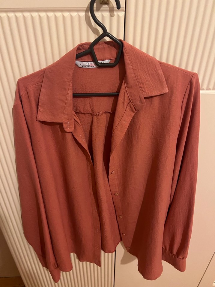 Keten Kadın Gömlek - Görsel 3