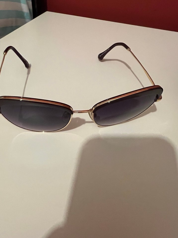 Bordo Vintage Kadın Güneş Gözlüğü despada marka - Görsel 5