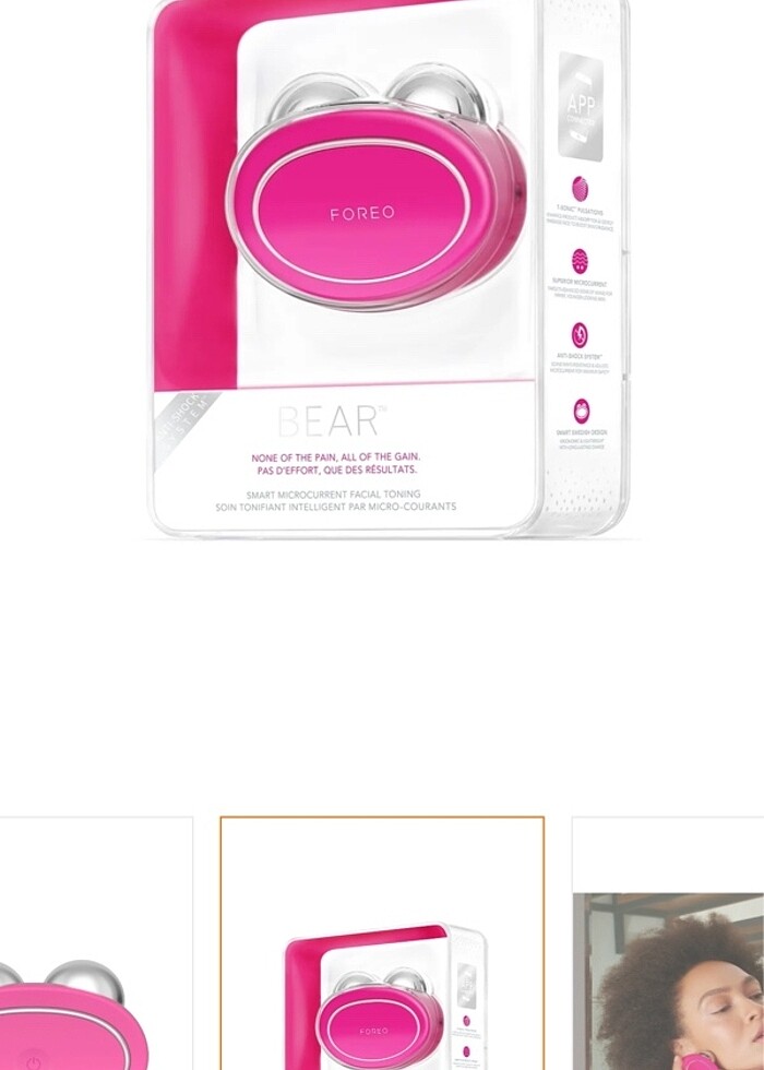 Foreo bear yüz sıkılaştırma cihazı - Görsel 2