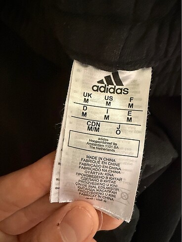 m Beden siyah Renk Adidas eşofman altı