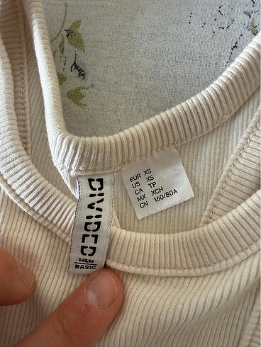 xs Beden çeşitli Renk H&M crop