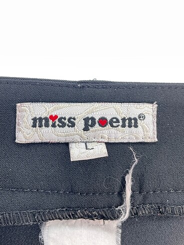 l Beden siyah Renk Miss Poem Kumaş Pantolon %70 İndirimli.