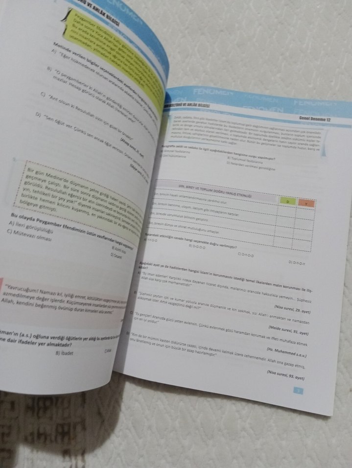 LGS din kültürü 40 lı deneme - Görsel 3