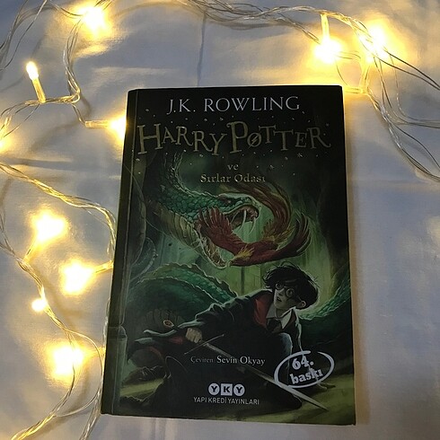  Hiç okunmamış harry potter romanı J.K ROWLING