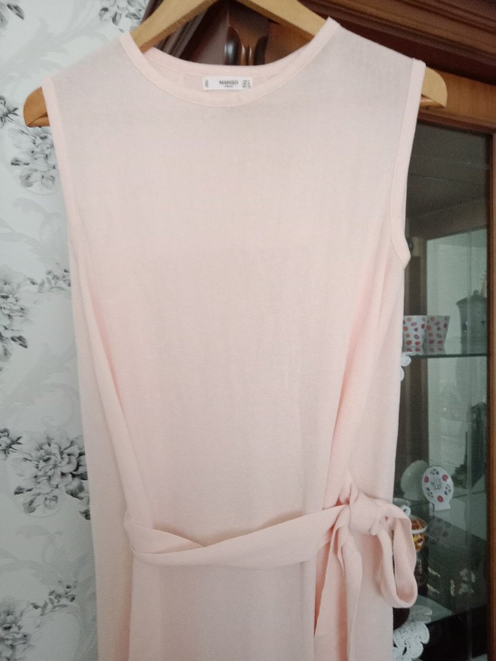 pudra plaj elbisesi - Görsel 5