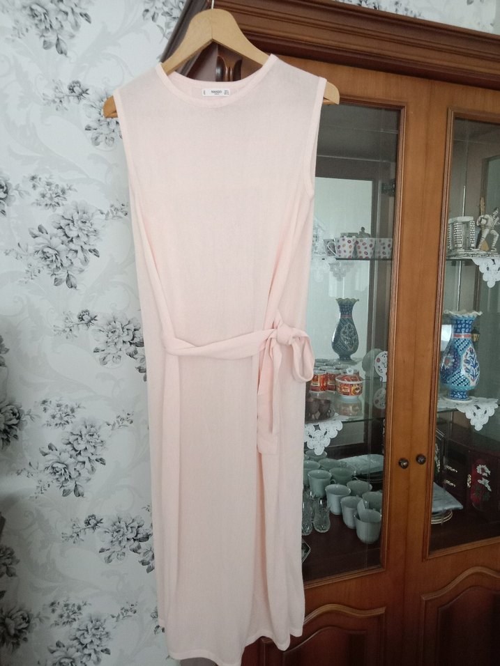 pudra plaj elbisesi - Görsel 4