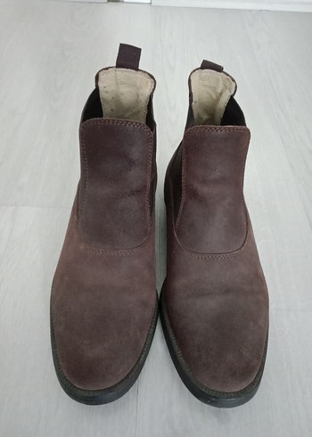 Kahverengi Süet  nubuk Erkek Bot - Görsel 3
