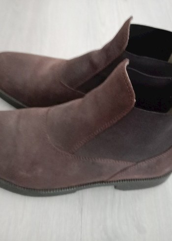 Kahverengi Süet  nubuk Erkek Bot - Görsel 2