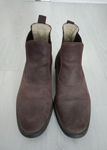 Kahverengi Süet  nubuk Erkek Bot - Görsel 4