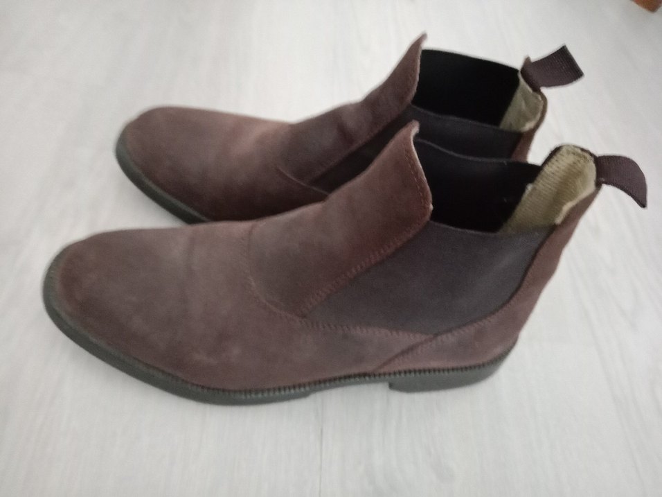 Kahverengi Süet  nubuk Erkek Bot - Görsel 2