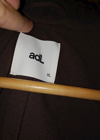 Kahverengi Çizgili Kadın Blazer Ceket - Görsel 7