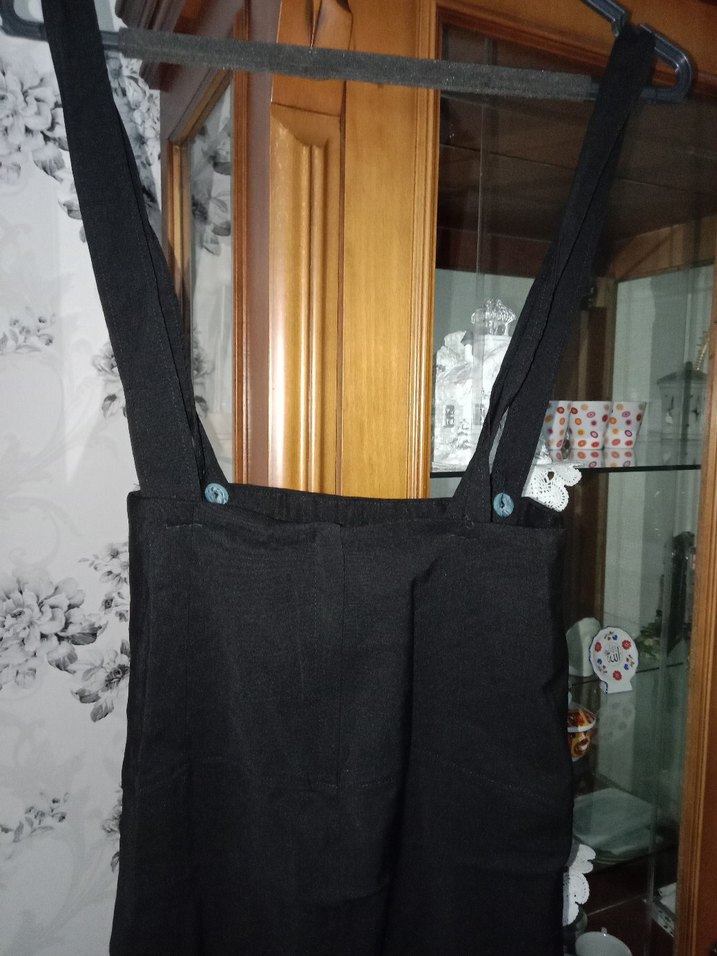 Siyah özel dikim elbise - Görsel 5