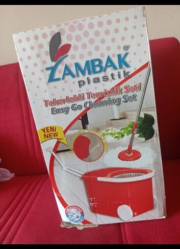 Yeni vileda temizlik seti 