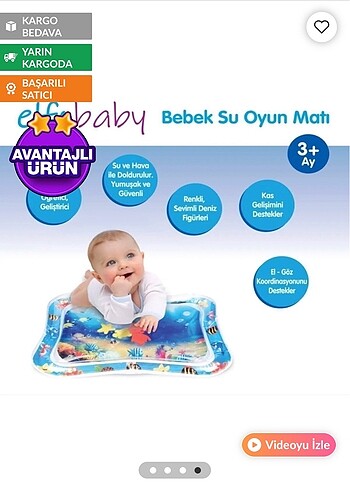 Diğer Bebek su oyun matı