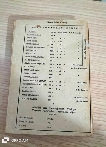 Beden Rukiye Hatun Roman