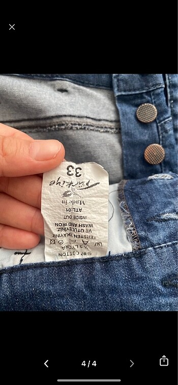 m Beden mavi Renk Bahçıvan kot tulum
