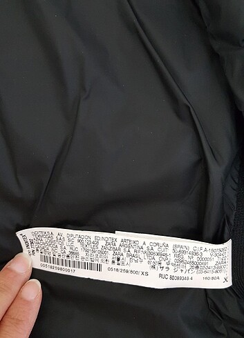 34 Beden siyah Renk #zara şişme yelek