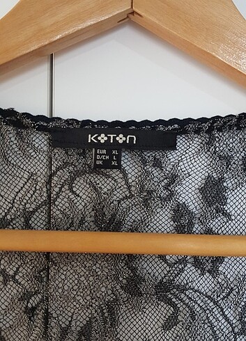 xl Beden #koton dantel bluz