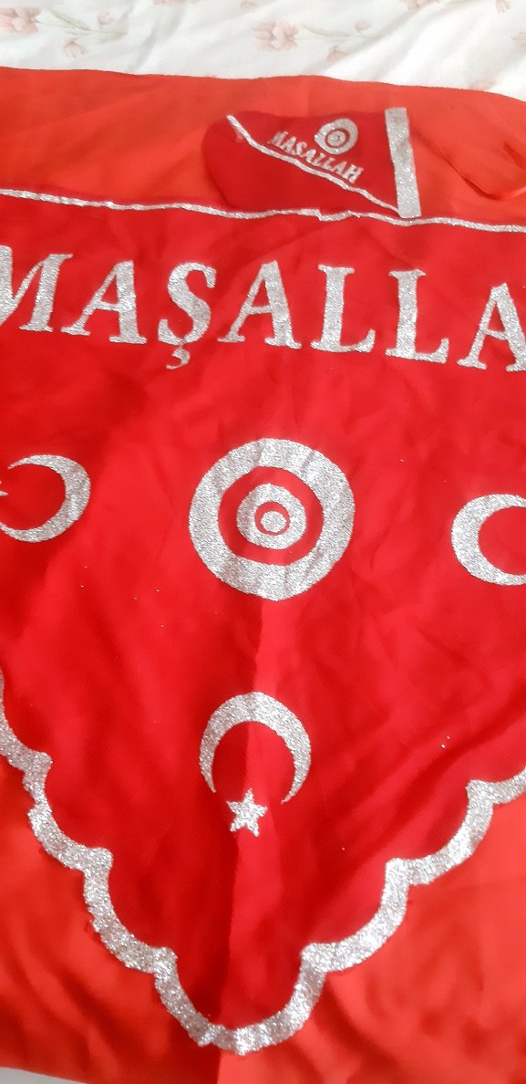 sünnet şalı eldiveniyle birlikte - Görsel 3