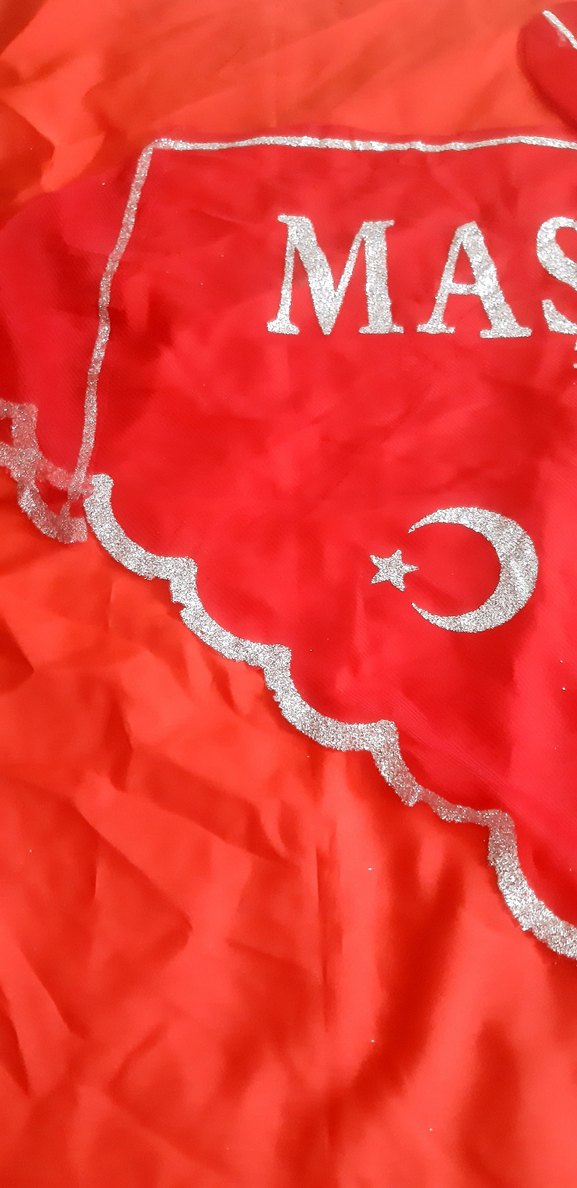 sünnet şalı eldiveniyle birlikte - Görsel 2