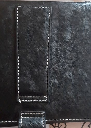 Siyah Taşınabilir Klavye tabletlere uyumlu 2tuşu eksik - Görsel 4